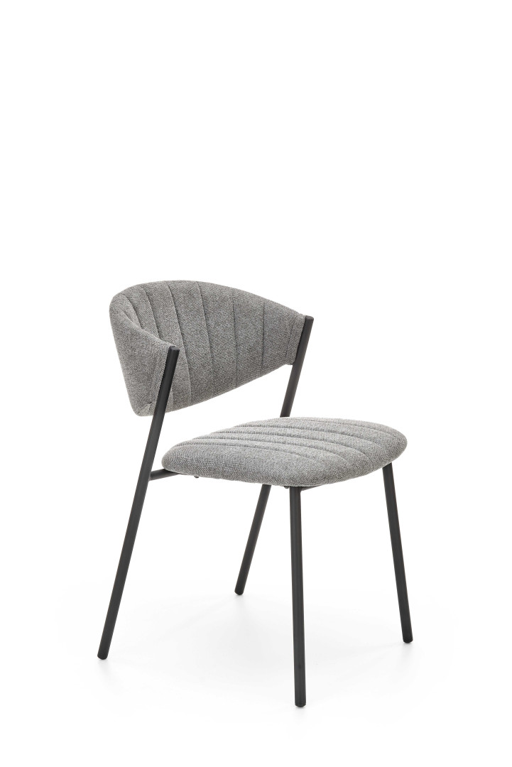 nazwa produktu: Eleganckie krzesło biurowe K469 popielate
