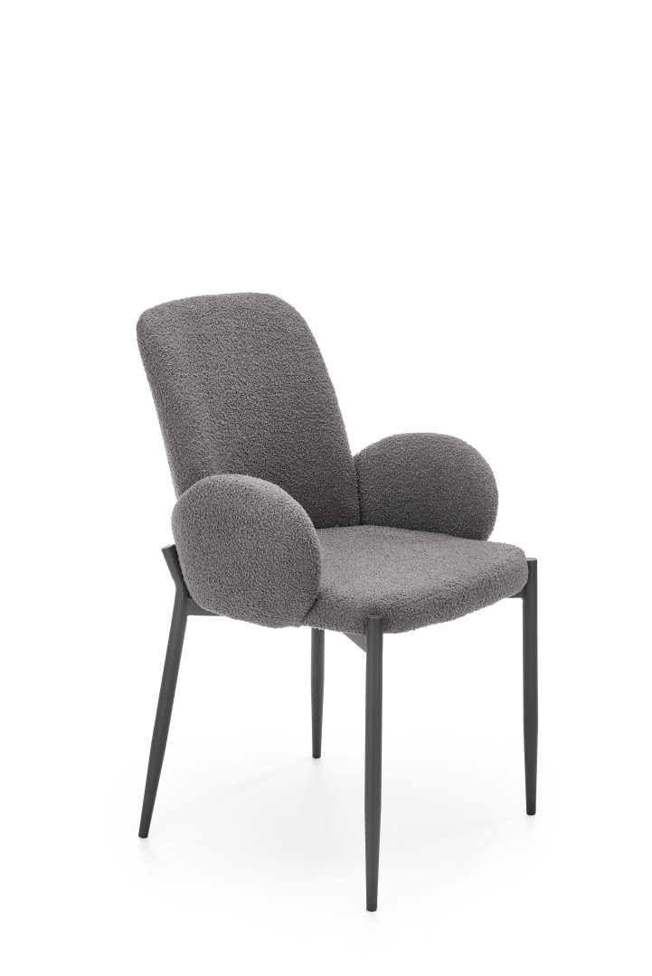 Produkt w kategorii: Krzesła, nazwa produktu: Eleganckie krzesło K477 popiel włoskie.