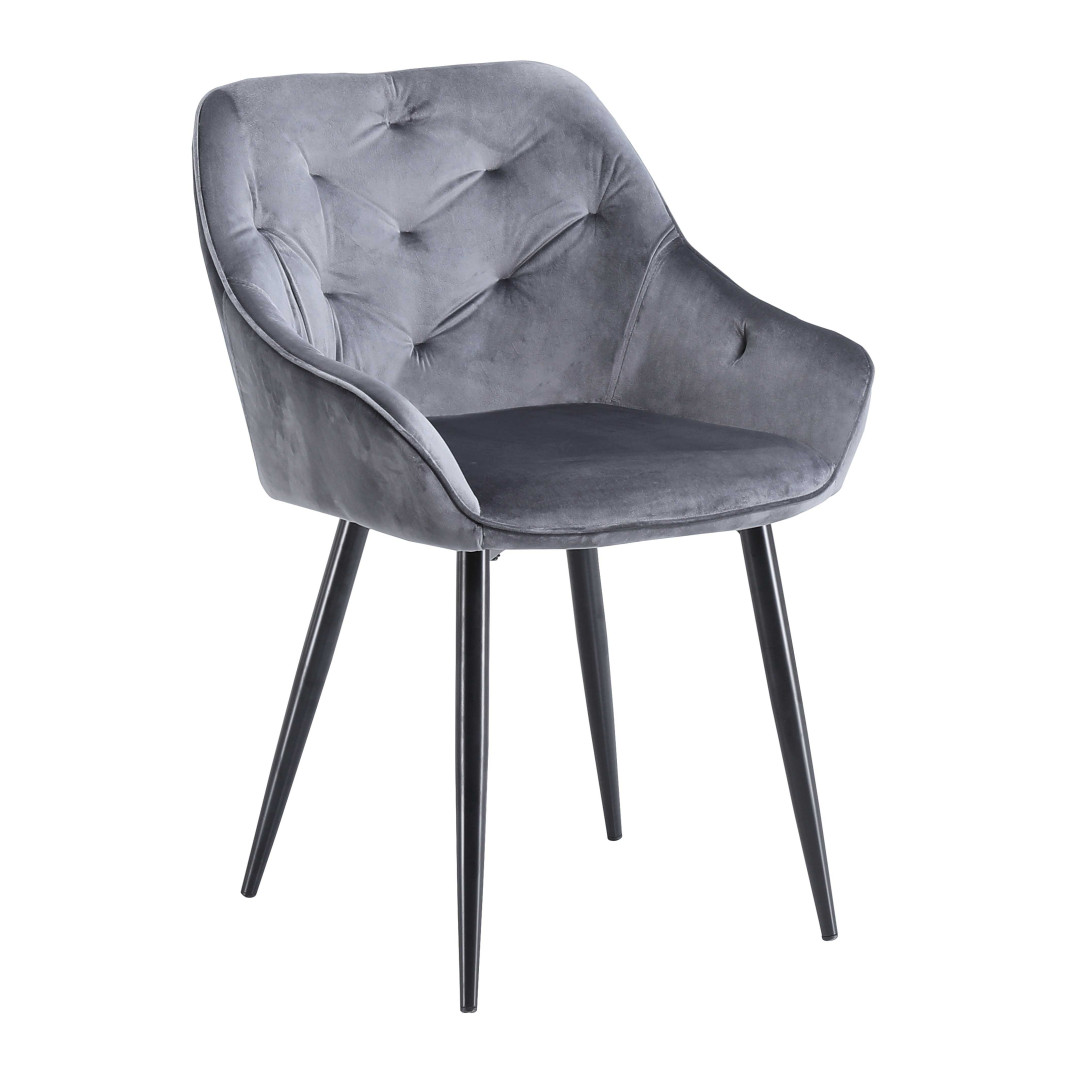 Produkt w kategorii: Krzesła, nazwa produktu: Luksusowe krzesło biurowe K487 Popiel Eleganckie