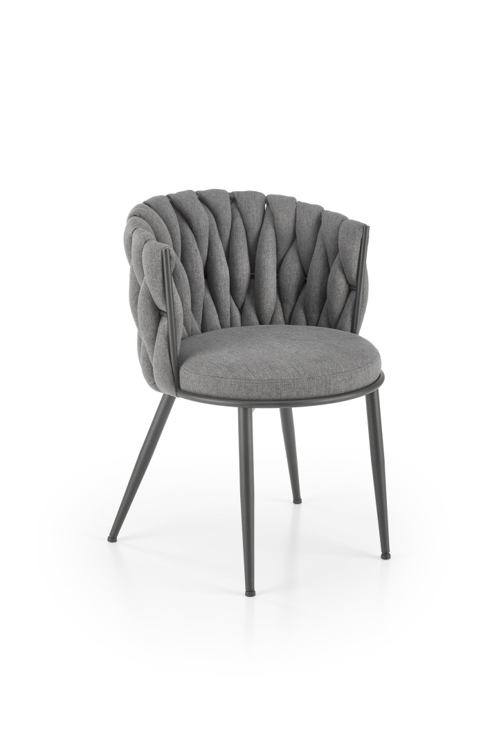 nazwa produktu: Krzesło popielate Halmar K516 eleganckie