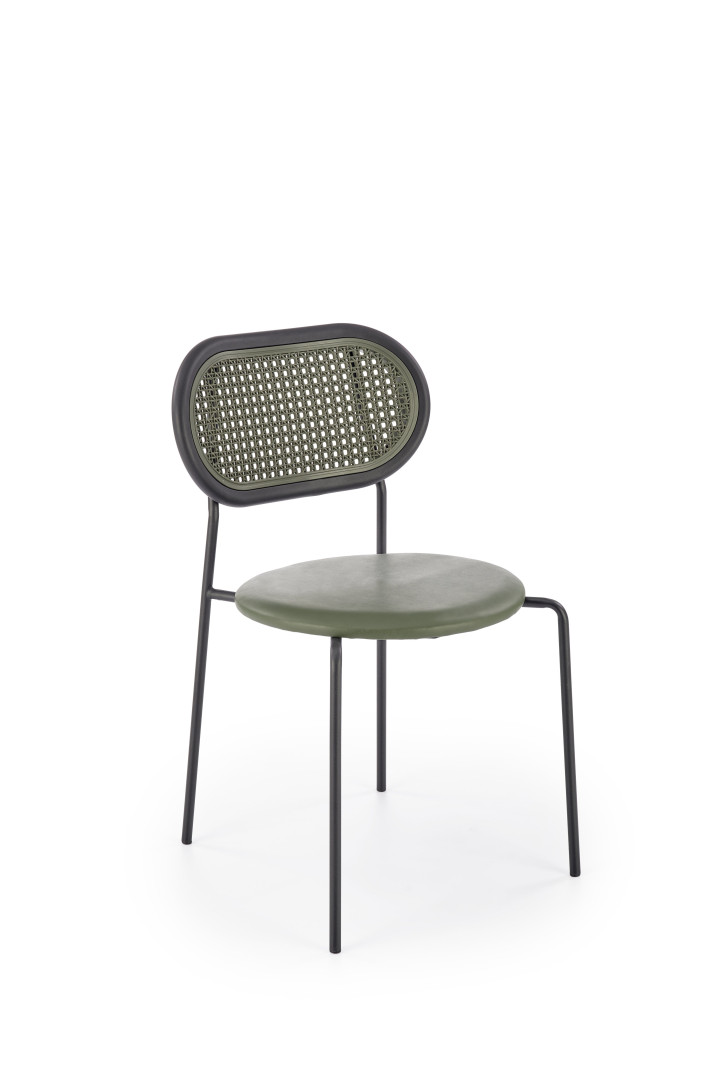 Nowoczesne krzesło zielone K524 Halmar