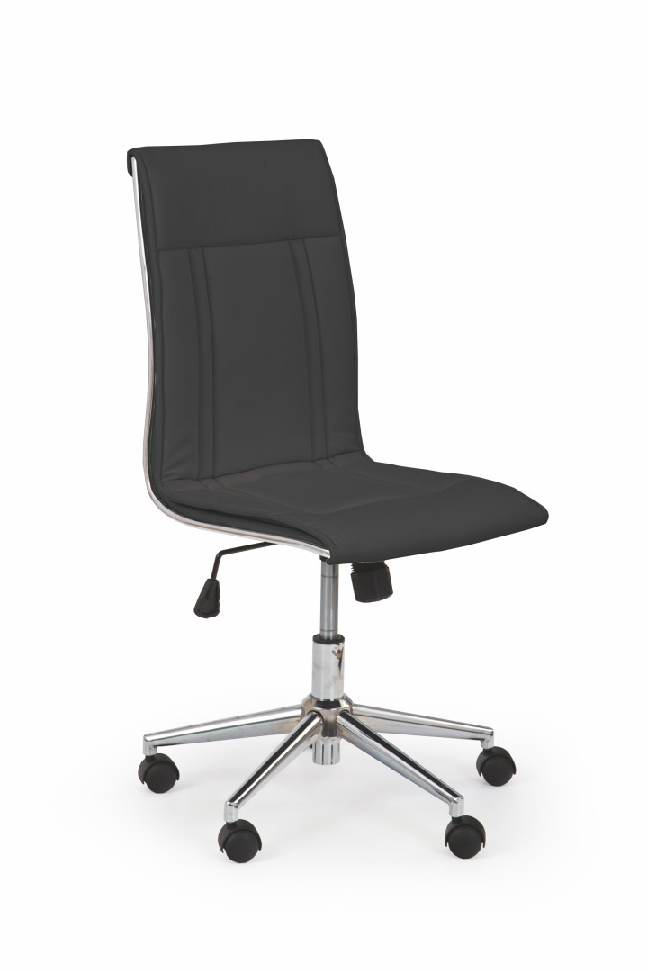 Produkt w kategorii: Fotele, nazwa produktu: Fotel biurowy PORTO czarny eco skóra