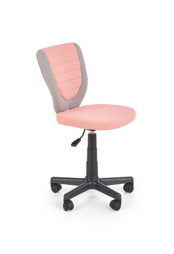 Produkt w kategorii: Fotele, nazwa produktu: Fotel młodzieżowy TOBY Halmar popielato-różowy