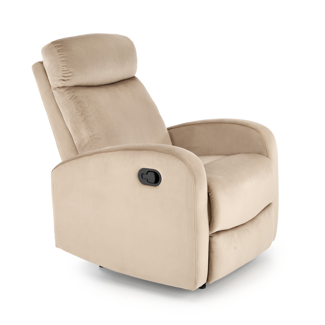 Produkt w kategorii: Fotele, nazwa produktu: Fotel wypoczynkowy Wonder Beżowy Velvet