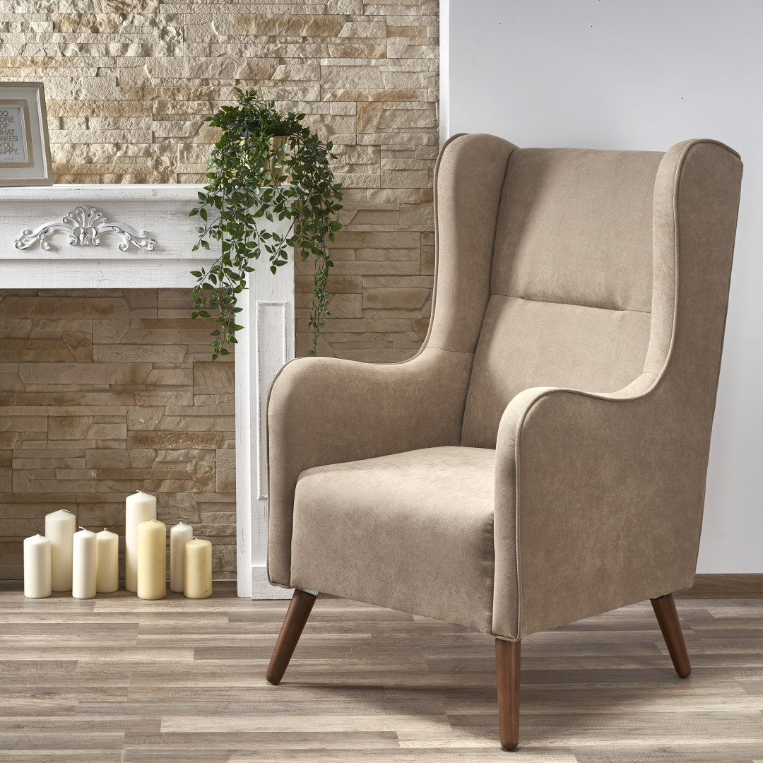 Produkt w kategorii: Fotele, nazwa produktu: Fotel wypoczynkowy Chester LIRA-1203 Beżowy