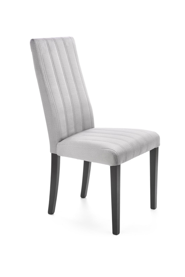 Produkt w kategorii: Krzesła, nazwa produktu: Krzesło DIEGO 2 czarne velvet pikowany - MONOLITH 85