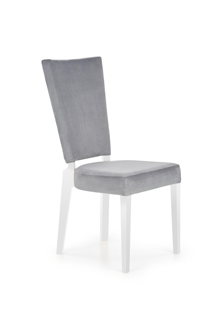 nazwa produktu: Krzesło biurowe ROIS biało-popielate - eleganckie i trwałe