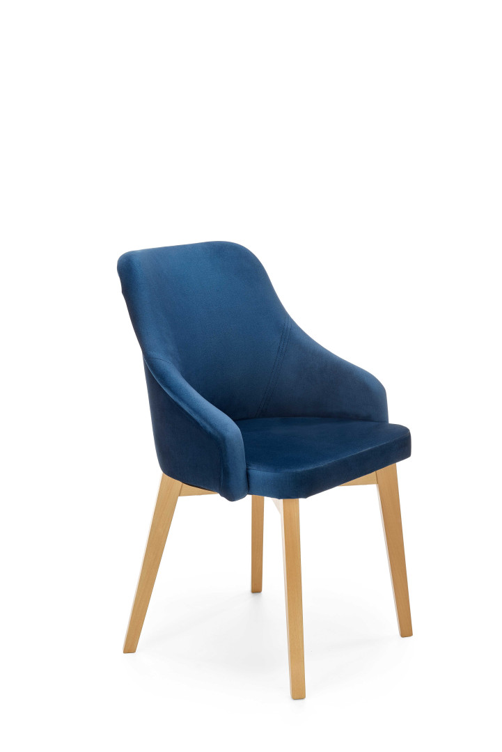 Produkt w kategorii: Krzesła, nazwa produktu: Krzesło Toledo 2 Monolith 77 Granatowe
