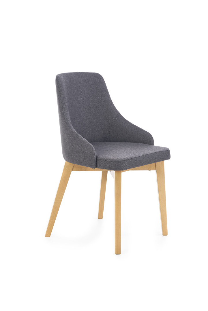 Produkt w kategorii: Krzesła, nazwa produktu: Krzesło Toledo dąb miodowy eleganckie